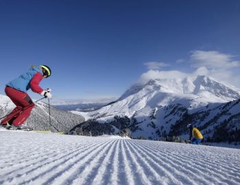 Pista Agnello Alpe di Pampeago nello Ski Center Latemar